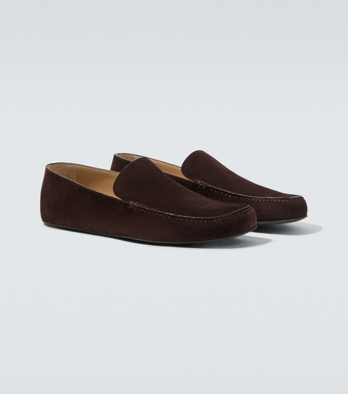 The Row Suede loafers