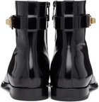 Dolce & Gabbana Black Leather Boots