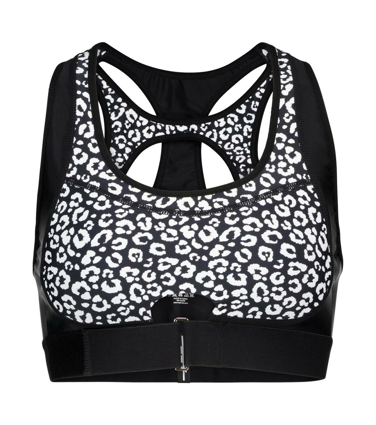 Adam Selman Sport Contour leopard-print sports bra