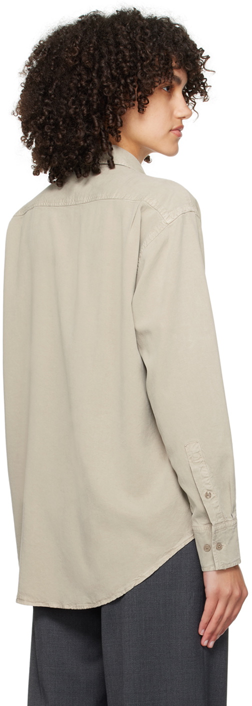 Filippa K Gray Relaxed Shirt