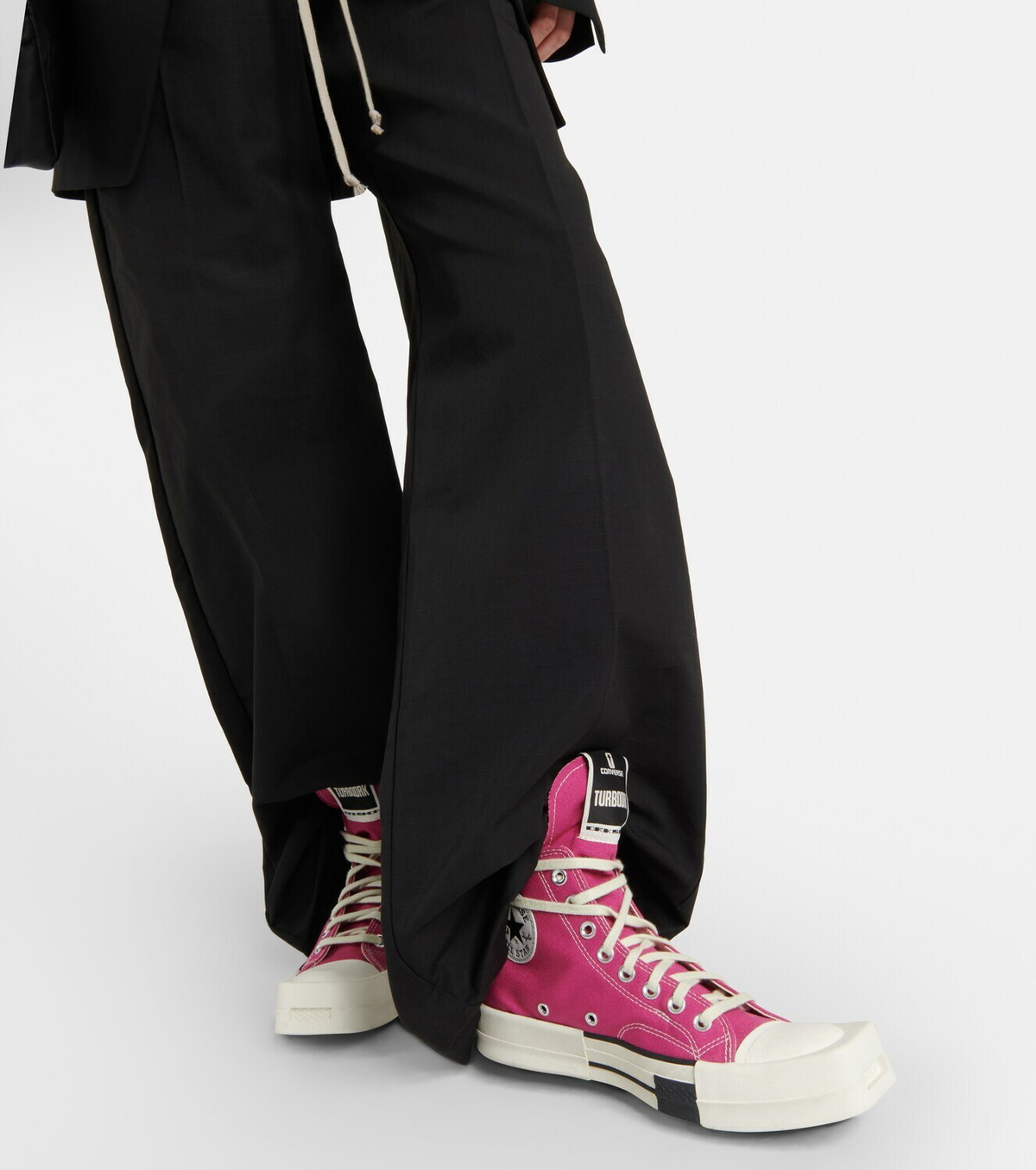 *Rick Owens DRKSHDW* Turbodrk ハイトップ スニーカー Rick Owens DRKSHDW x Converse Turbodrk high-top sneakers