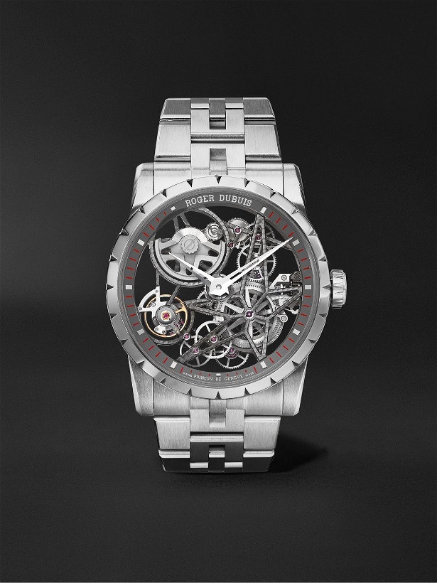 Photo: Roger Dubuis - Excalibur Automatic Skeleton 42mm Stainless Steel Watch, Ref. No. EX0793