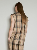 VTMNTS Flannel Sleeveless Shirt