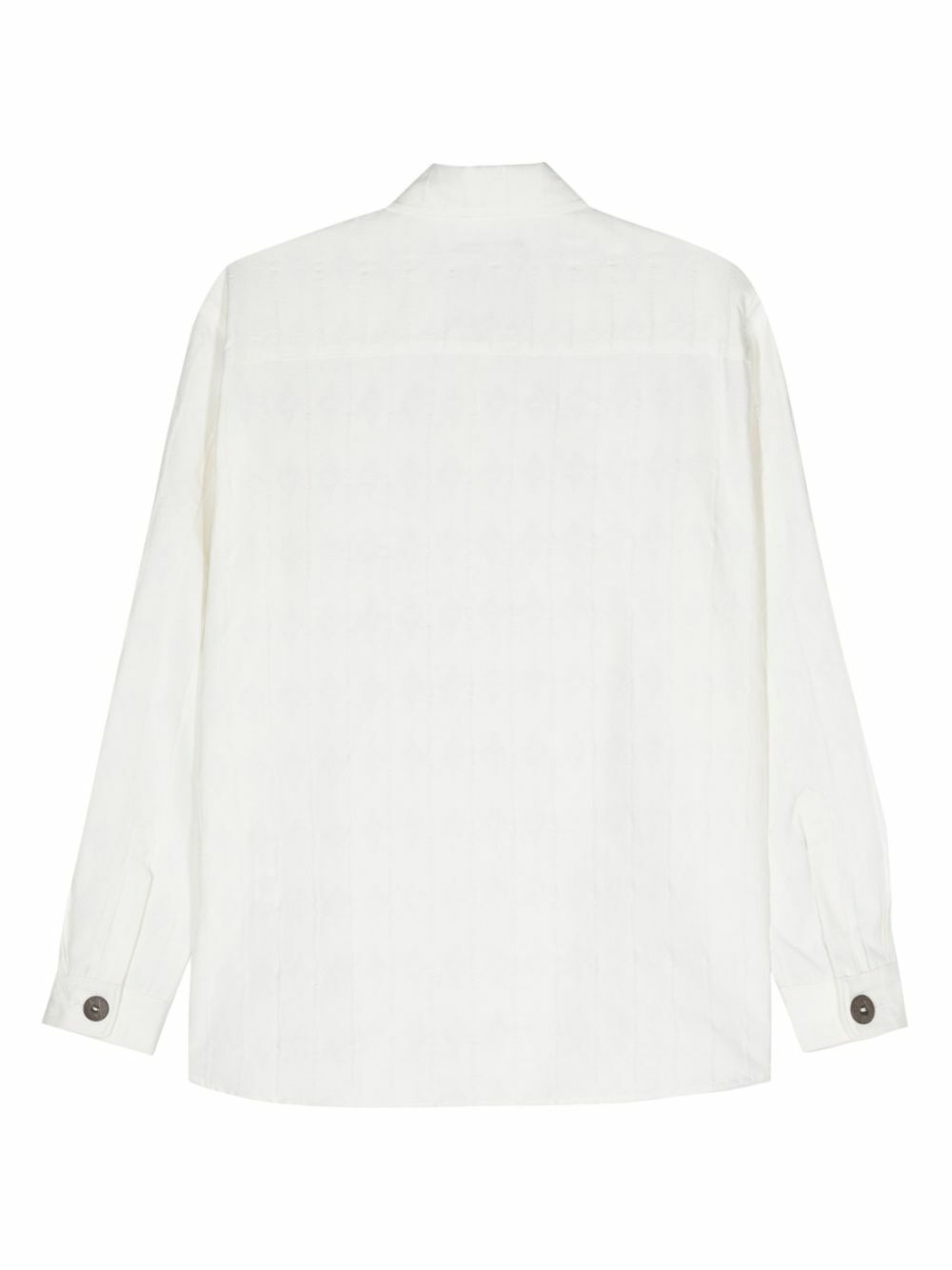 Labrum London White Buttoned-Up Long-Sleeved Shirt