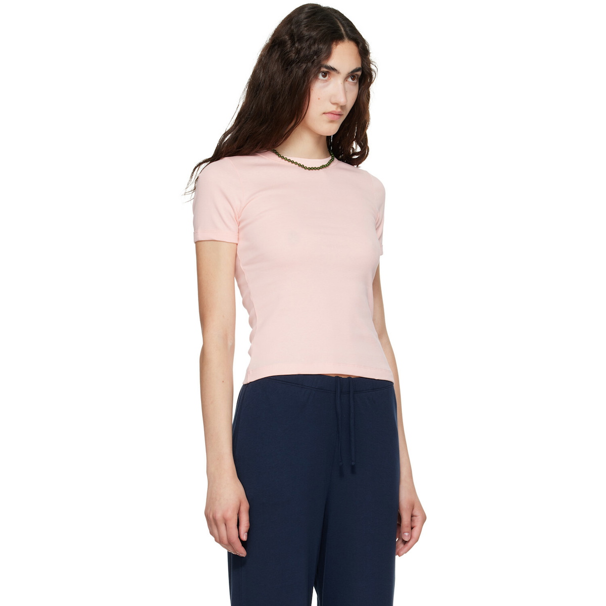FLORE FLORE Pink Car T-shirt