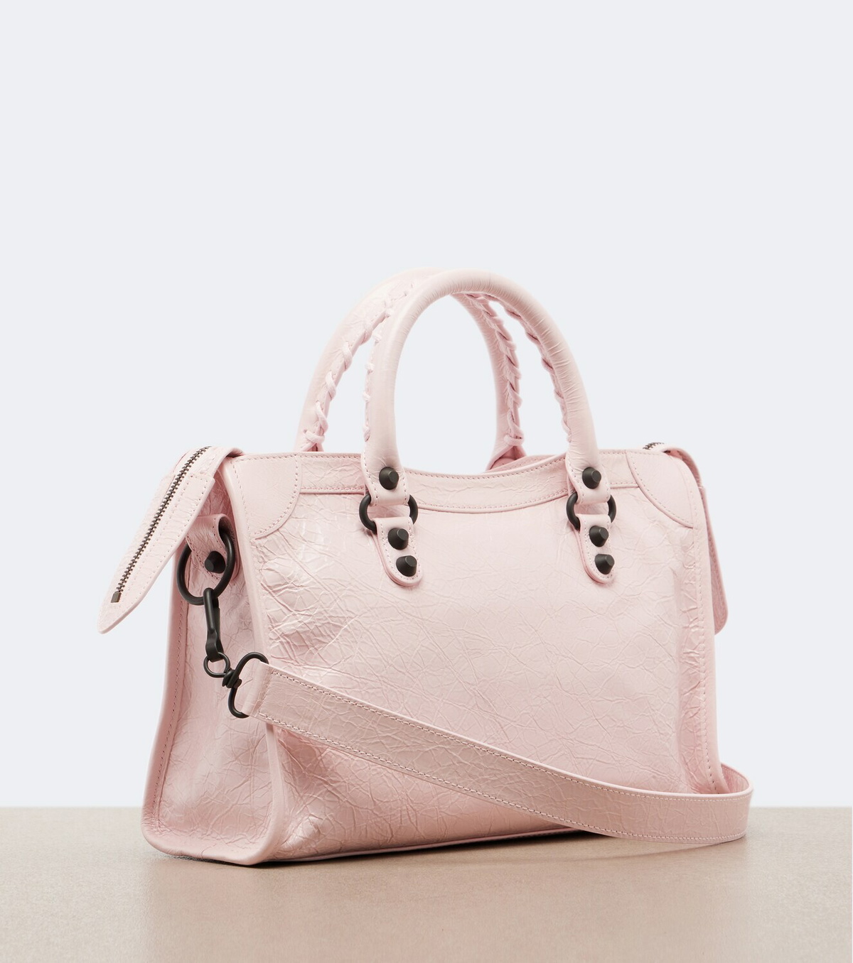 Balenciaga Le City Small leather top-handle bag