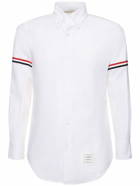 THOM BROWNE - Classic Long Sleeve Shirt W/ Stripes