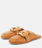 See By Chloe - Chany leather slippers
