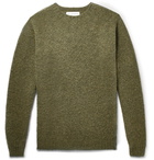 Officine Generale - Shetland Wool Sweater - Men - Green