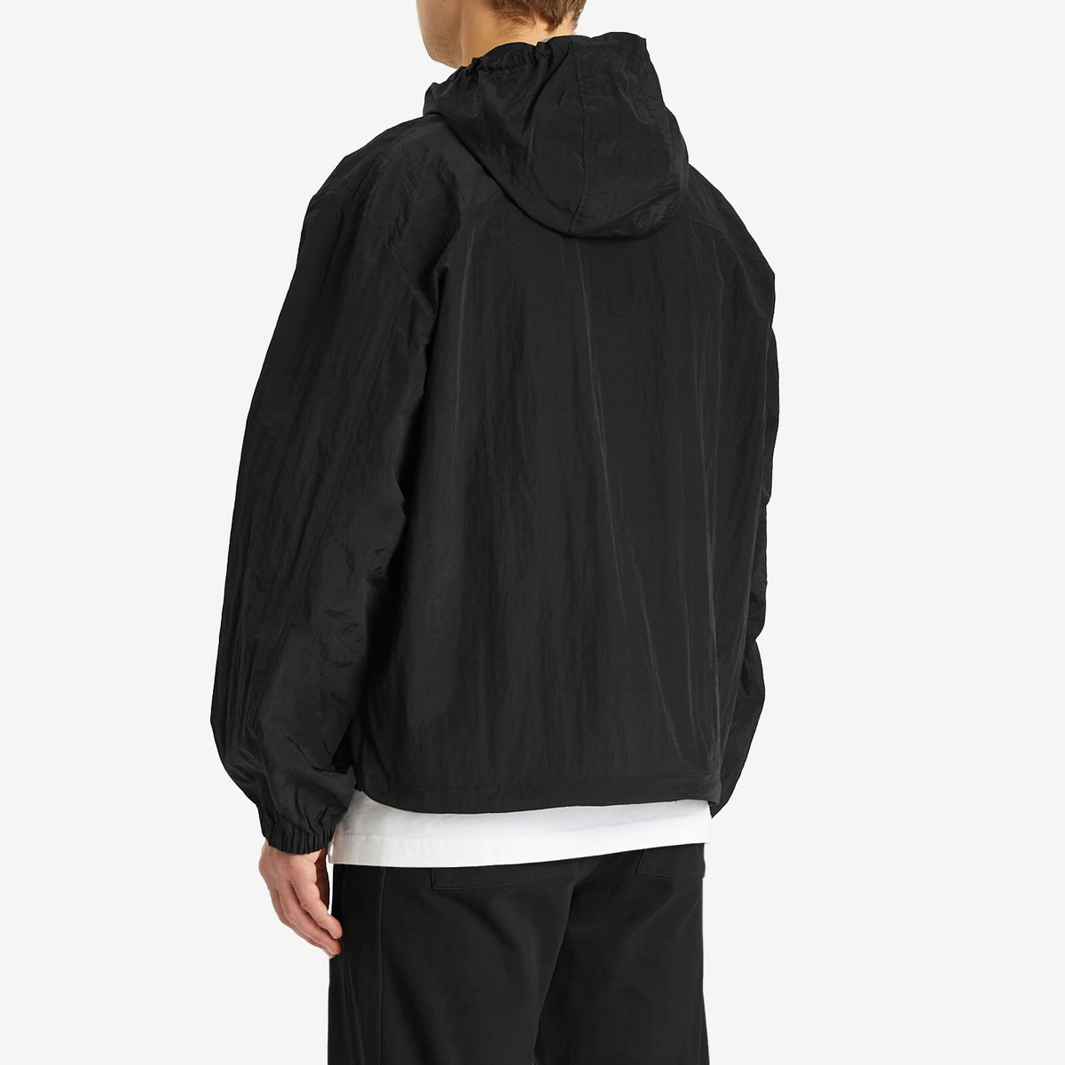 Cole Buxton Men's Nylon Windbreaker in Black