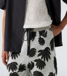 Commas Jacquard terry shorts