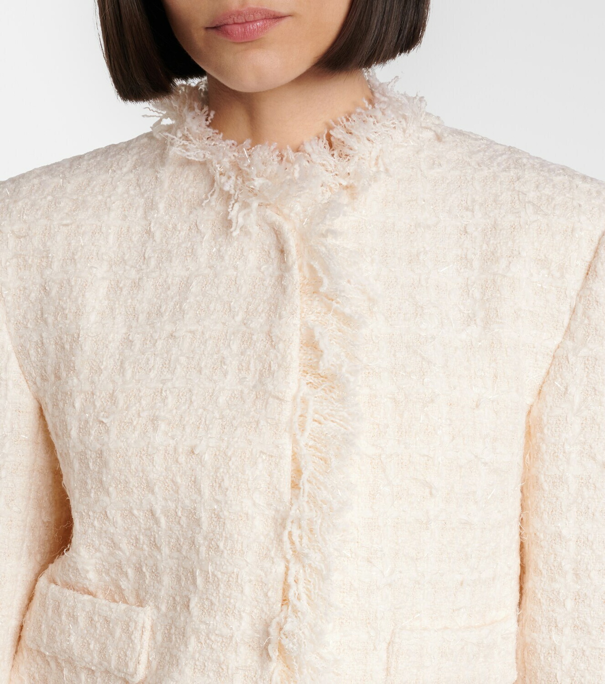 Area Embellished tweed jacket