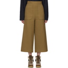 See by Chloe Brown Wide Leg Trousers