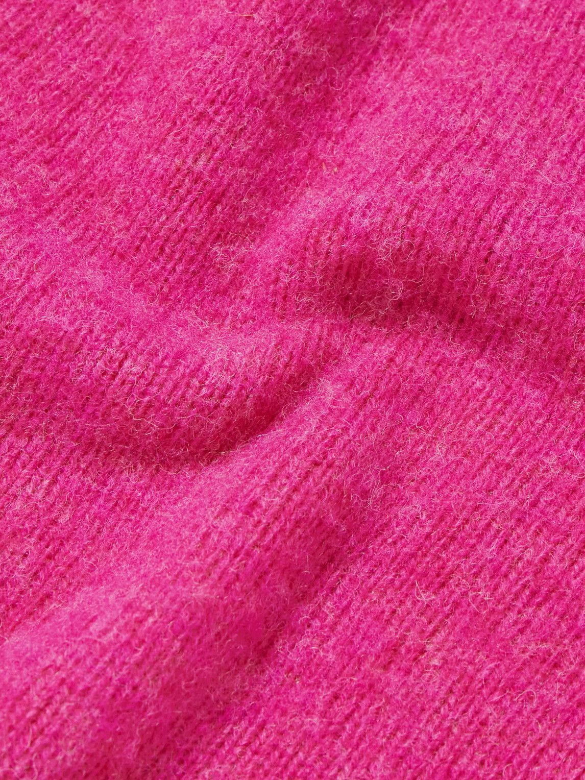 Drake's - HIM Shetland Wool Sweater - Pink