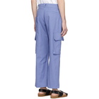 Jacquemus Blue Le Pantalon Cueillette Trousers