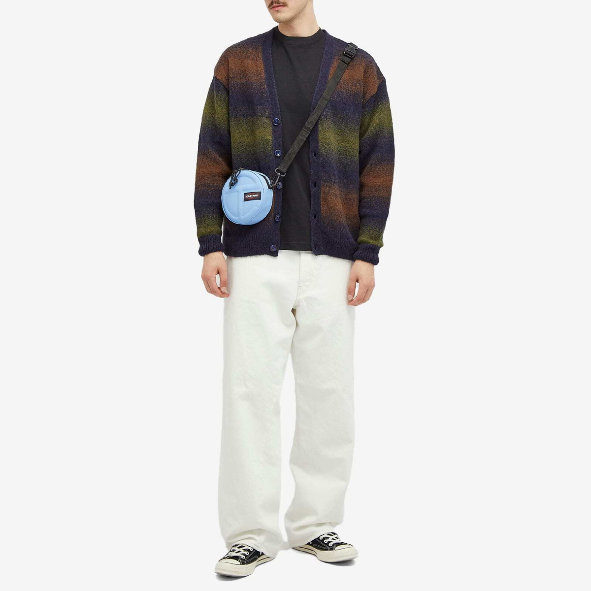 Eastpak x Telfar Circle Bag in Telfar Cerulean 