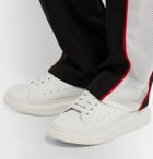 Alexander McQueen - Exaggerated-Sole Suede Sneakers - White