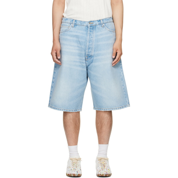 Photo: Studio Nicholson Blue Marylebone Denim Shorts
