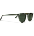 Cubitts - Herbrand Round-Frame Acetate Sunglasses - Green