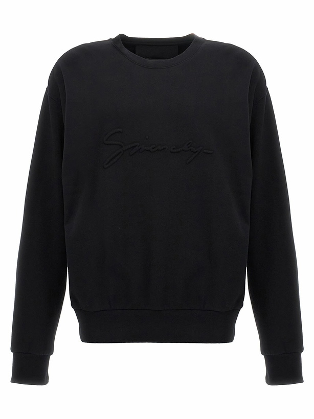 Photo: Givenchy Embossed Logo Sweatshirt