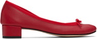Repetto Red Camille Heels