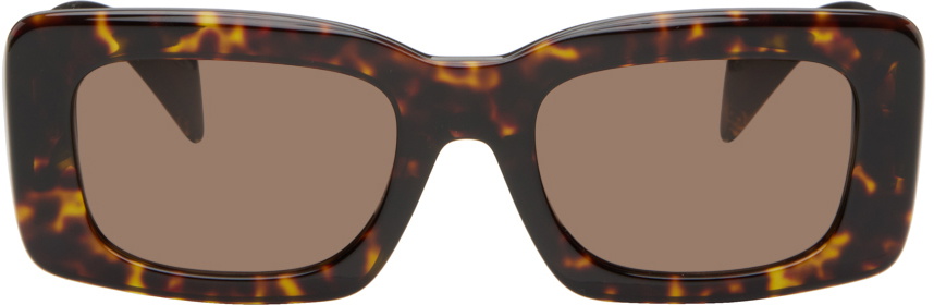 Versace Tortoiseshell Endless Greca Sunglasses Versace display picture 2