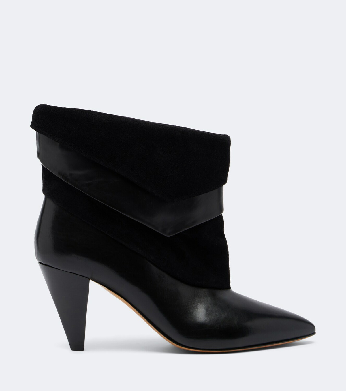 Isabel Marant Lyone leather and suede ankle boots