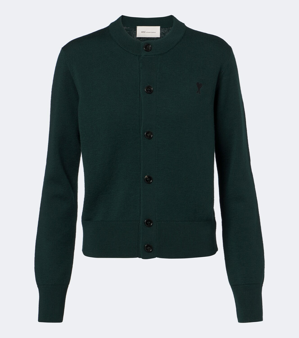 Ami Paris Ami de Cœur wool cardigan