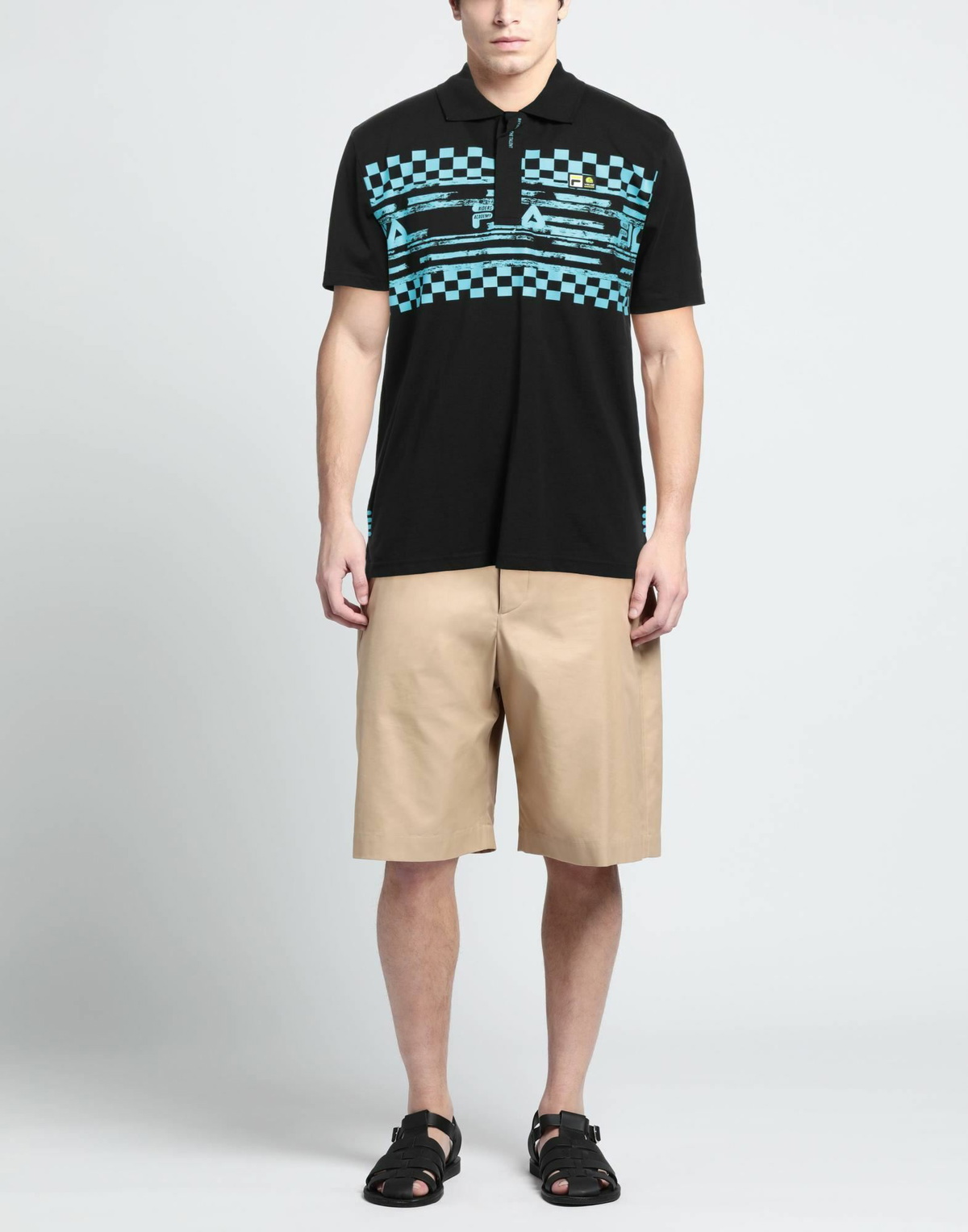 Fila Mens Polo shirt in Black