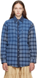 NotSoNormal Blue Reversible Double Jacket