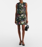 Gucci Gucci Flora brocade minidress