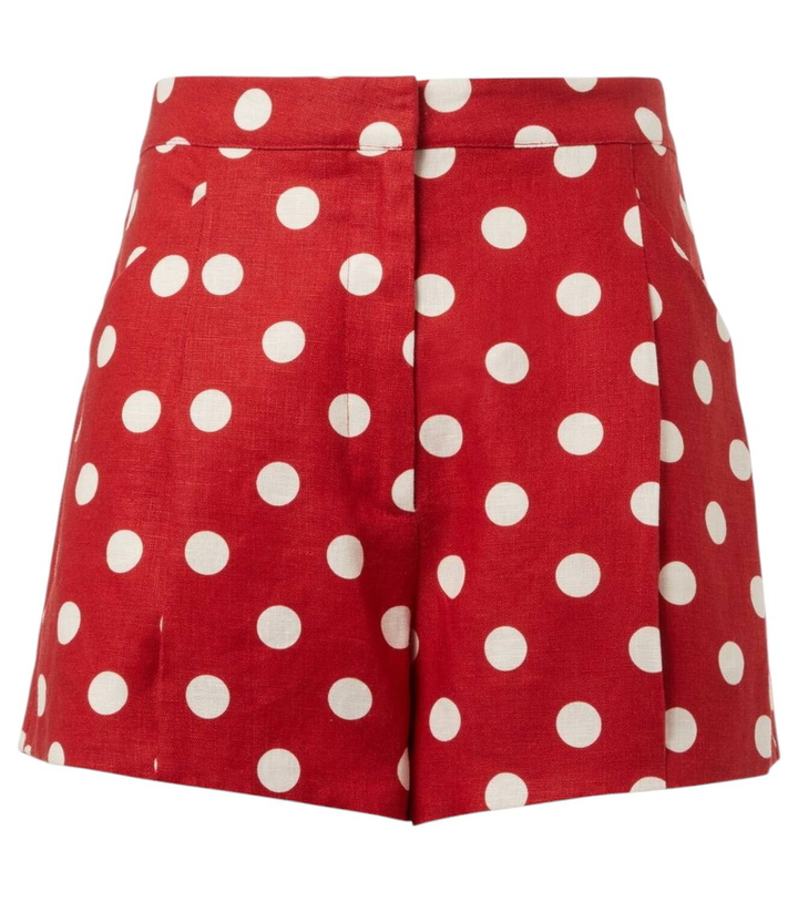 Photo: Posse Rosalie polka-dot linen shorts