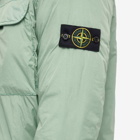 Stone Island Men's Pocket Detail Crinkle Reps Jacket in Sage