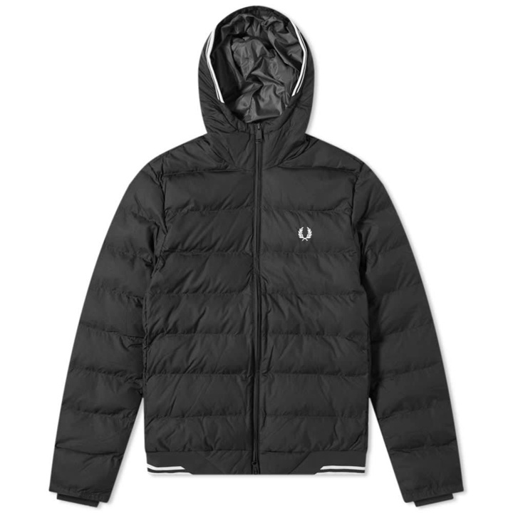 Photo: Fred Perry Authentic Hooded Insulated Jacket