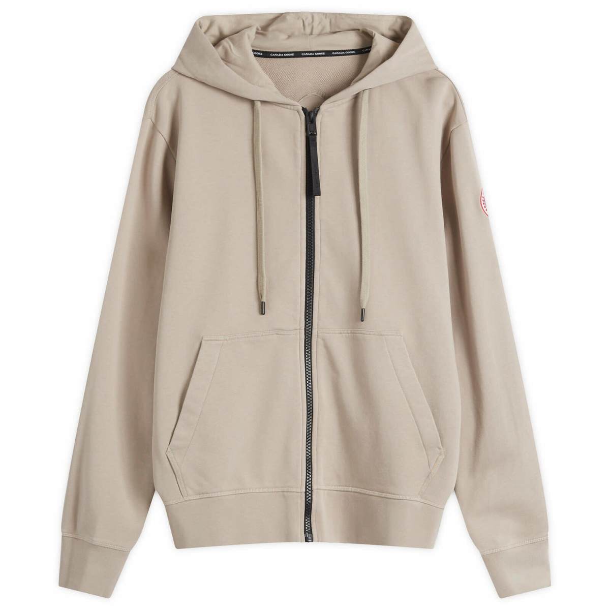 Canada Goose Men's Huron Full Zip Hoodie in Limestone Canada