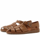 Paraboot Men's Pacific Sandal in Congac