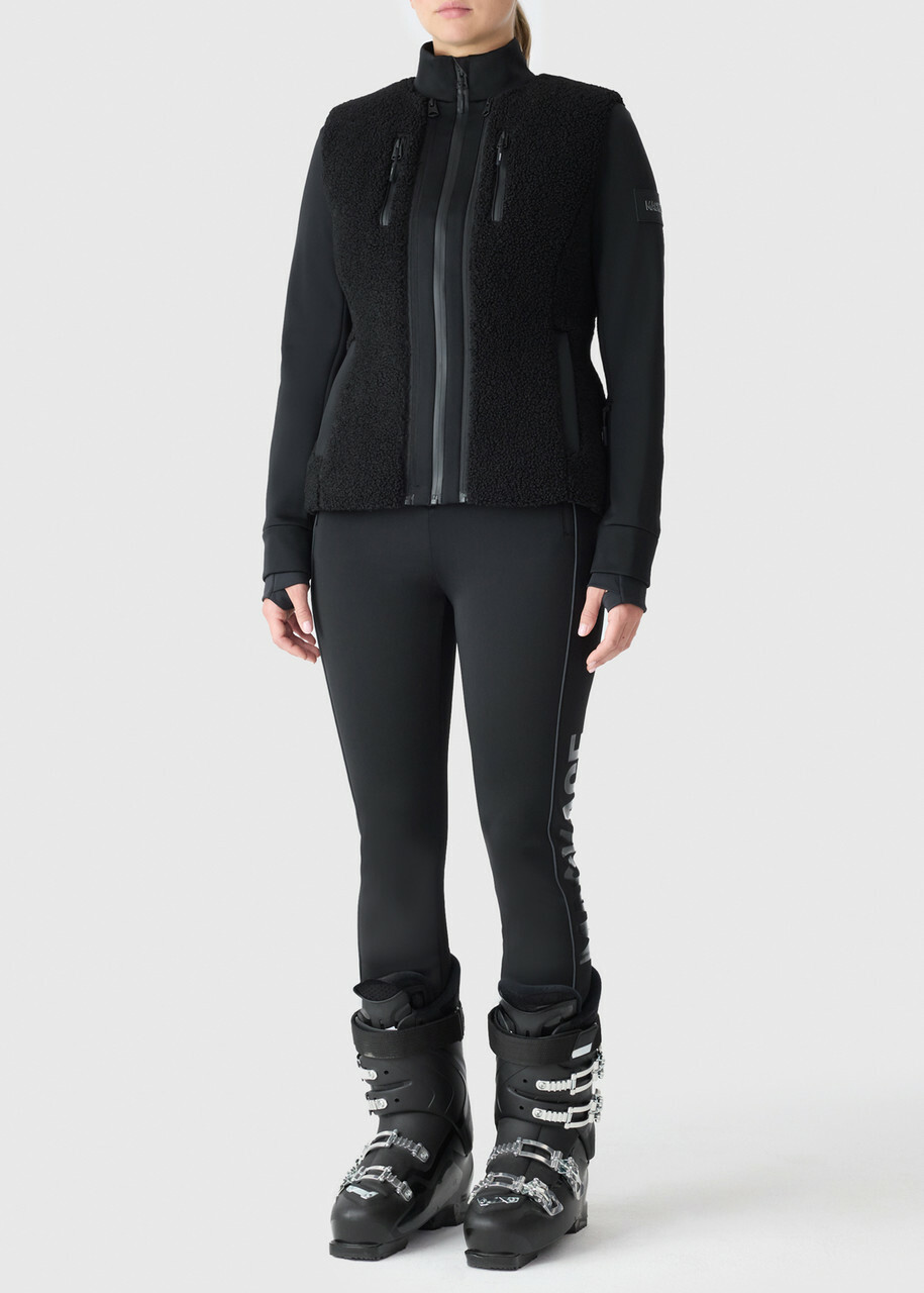 Mackage Dewi 3-in-1 Fleece and Shell ski Jacket Black