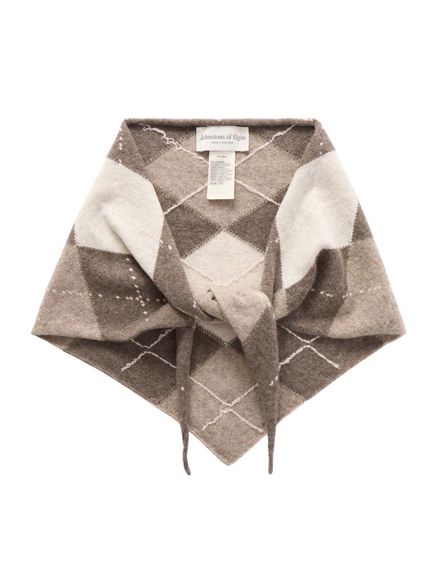 Photo: Johnstons of Elgin - Clan Argyle Cashmere Scarf