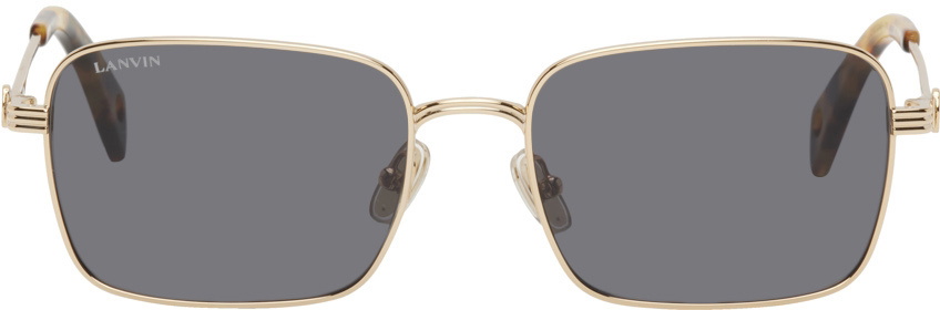 Lanvin Gold Square Sunglasses Lanvin