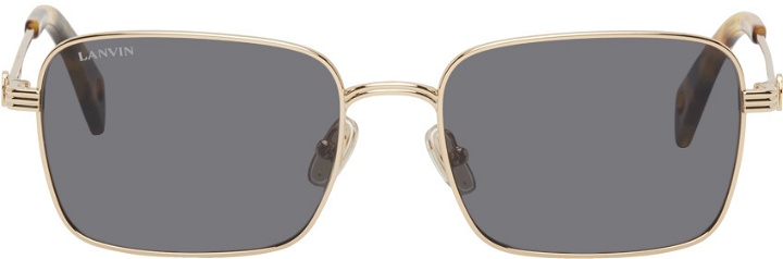 Photo: Lanvin Gold Square Sunglasses