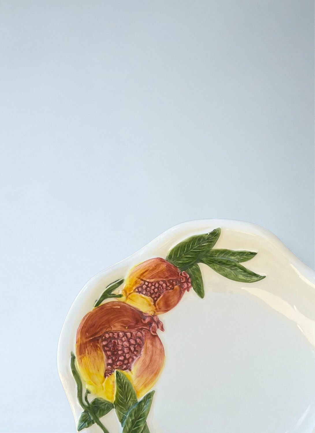 Les-Ottomans Handcrafted Ceramic Fruit Bowl