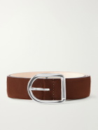 Déhanche - 3cm Mija Suede Belt - Brown
