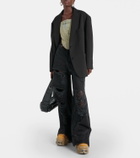 Vetements x New Rock leather platform sneakers
