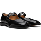 Maison Margiela Black Tabi City Mary Jane Loafers