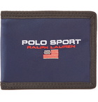 Polo Ralph Lauren - Logo-Embroidered Nylon-Twill Billfold Wallet - Blue