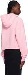 Givenchy Pink Cropped Hoodie