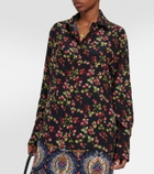 Etro Printed silk shirt