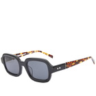 Bonnie Clyde Shy Guy Sunglasses in Black/Black