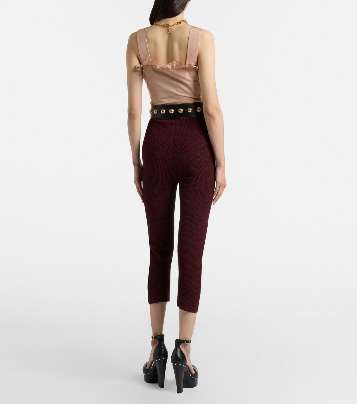 Chloé Knitted capri pants