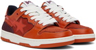 BAPE Orange Sk8 Sta #2 Sneakers